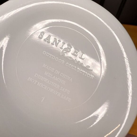 3 Sanibel Outdoor Collection Melamine Berries Ice Cream All Purpose Bowls 4” - Picture 5 of 7